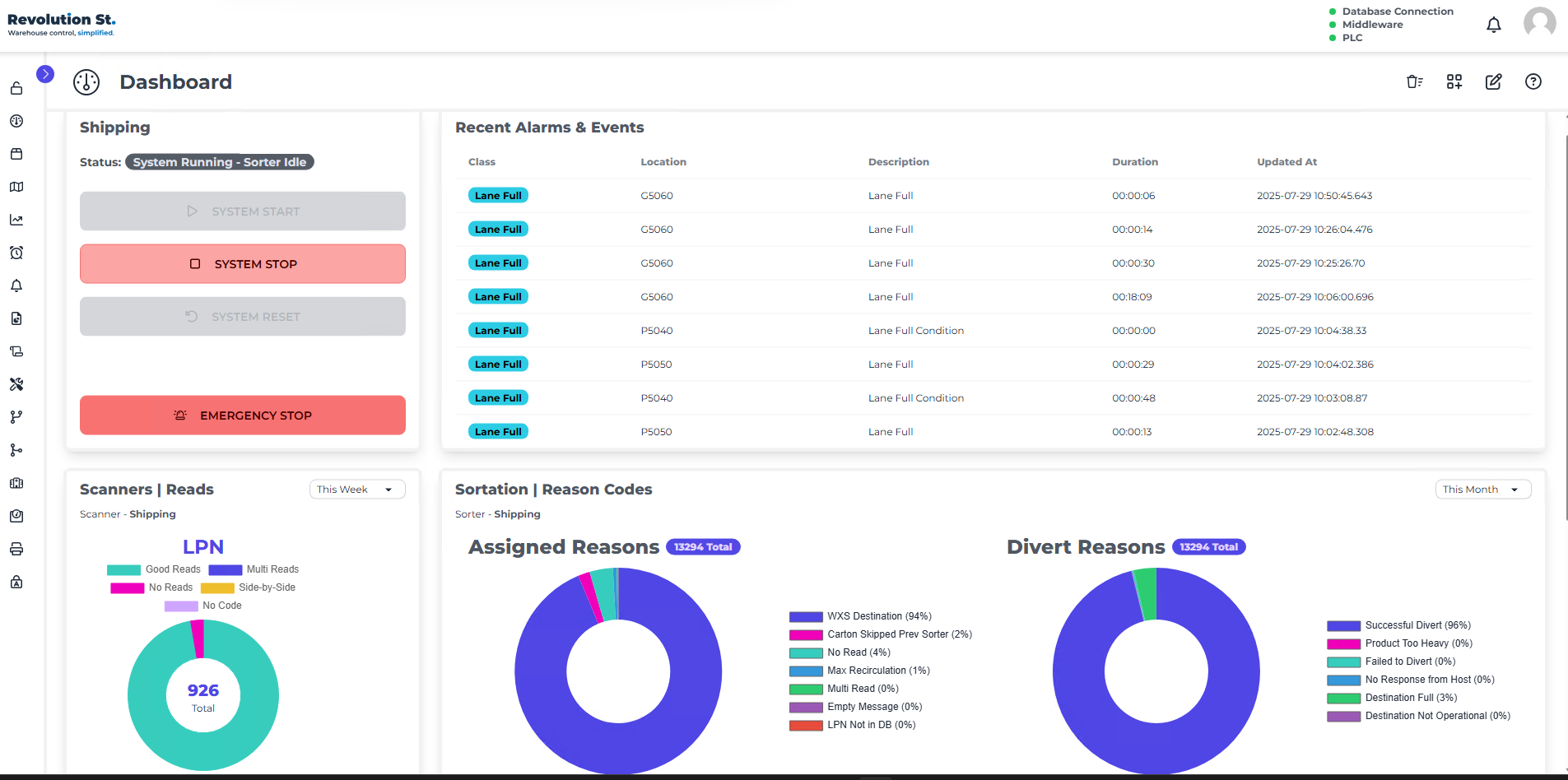 WXS Version 2 Interface Screenshot